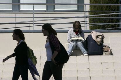 Alumnas de la Universidad Jaime I de Castellón.