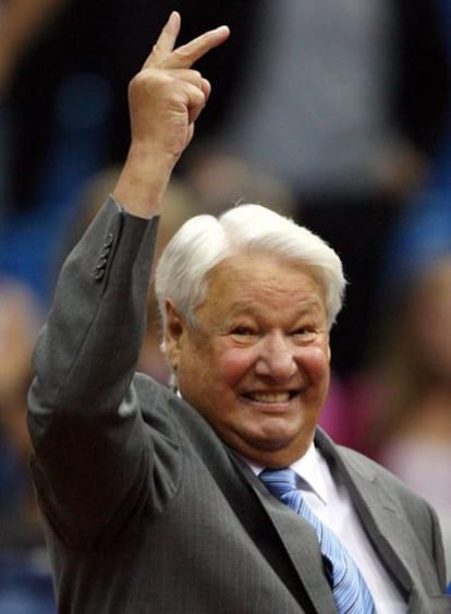 El ex presidente de Rusia, Boris Yeltsin, en una fotografía tomada en septiembre de 2006.