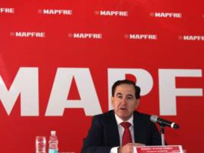 El presidente del grupo español Mapfre, Antonio Huertas. EFE/Archivo