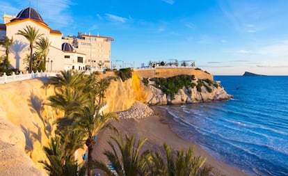 Playa del Mal Pas, en Benidorm (Alicante).