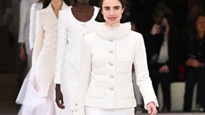 The Chanel Haute Couture fashion show.