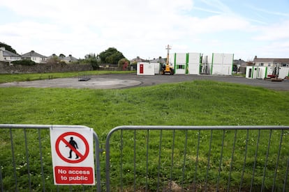 Tareas de excavación en el Hogar St. Mary de Tuam, en Irlanda