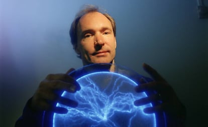 Tim Berners-Lee, inventor de la World Wide Web, en 2004.