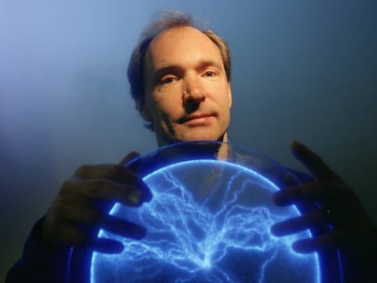 Tim Berners-Lee, inventor de la World Wide Web, en 2004.