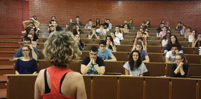 Pruebas de acceso a la Universidad en Catalu&ntilde;a.