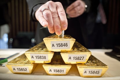 Lingotes de oro del Bundesbank