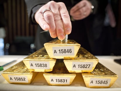 Lingotes de oro del Bundesbank