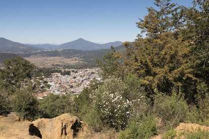 El pueblo de Cherán, en el Estado de Michoacán.