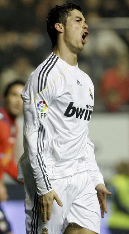 Cristiano, en Pamplona.