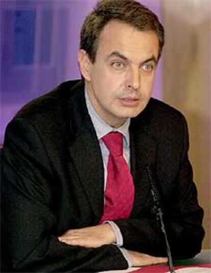 El secretario general del PSOE, José Luis Rodríguez Zapatero.