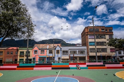 Parque público del barrio San Bernardo.