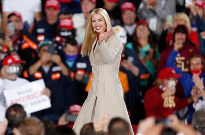 Ivanka Trump, durante un evento en Pensilvania.