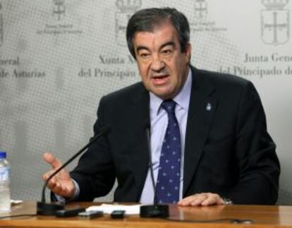 El presidente en funciones del Principado y líder de Foro, Francisco Álvarez-Cascos.