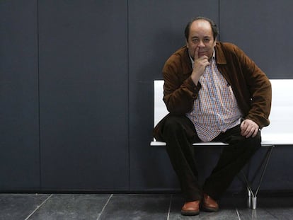 El montador Jos&eacute; Salcedo, durante un homenaje a su trabajo en el Festival de Cine de Comedia de Pe&ntilde;&iacute;scola. 