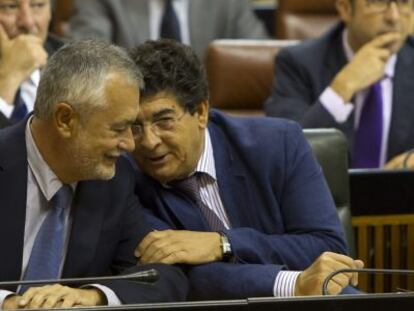 El presidente y el vicepresidente de Andalucía.