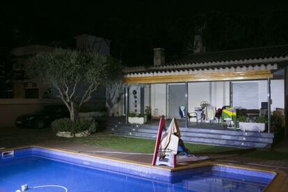 The house in Castelldefels in which the victims were killed by their father.