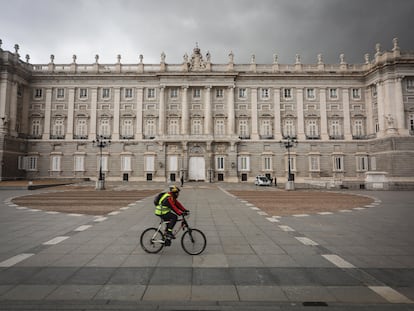 Madrid vacío, durante el estado de alarma por la crisis del coronavirus, el pasado abril.