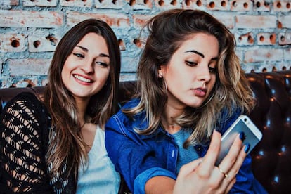 Chicas selfie