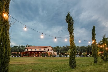 El complejo rural de Gjepali, en Albania.