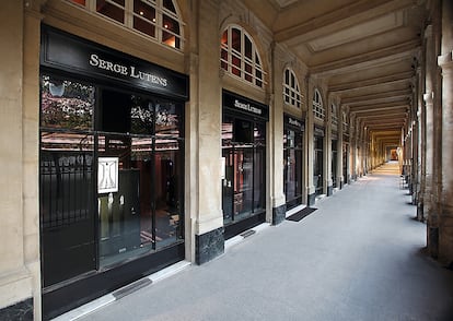 La primera tienda que abrió la marca, situada en las galerías del parisino Palais-Royal.