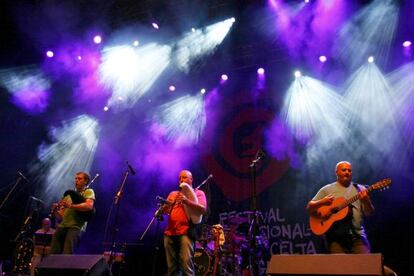 Uno de los últimos conciertos del Festival de Ortigueira.