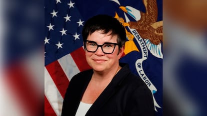 Erika McEntarfer, en una fotografía oficial de la Oficina de Estadísticas Laborales de EE UU.