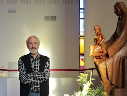 Luis Aranalde, párroco de la iglesia del Espíritu Santo de San Sebastián.