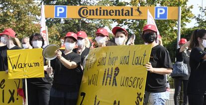 Protestas en Alemania. 