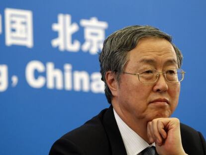 El gobernador del Banco de China, Zhou Xiaochuan.