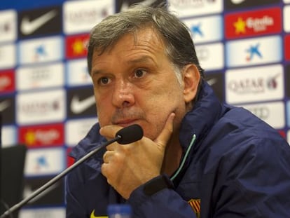 Rueda de prensa de Martino.