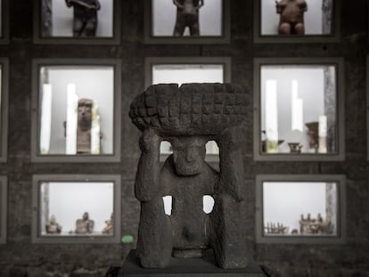 Museo Diego Rivera Anahuacalli, templo para el arte que concibió Diego en vida, Coyoacán CDMX, el museo alberga una de las colecciones más grandes del mundo de arte prehispánico.