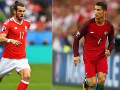 Bale e Cristiano: estrelas de Portugal x País de Gales.