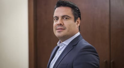 El gobernador de Jalisco, Arist&oacute;teles Sandoval, en Ciudad de M&eacute;xico la pasada semana. 