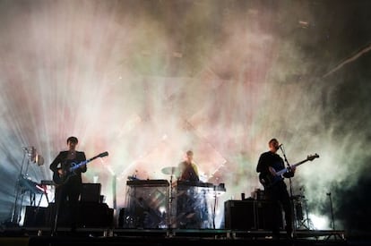 The XX actuando en Electric Picnic Festival, Irlanda. el 31 de agosto.