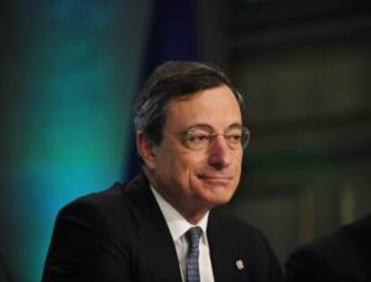 El presidente del Banco Central Europeo, Mario Draghi. EFE/Archivo