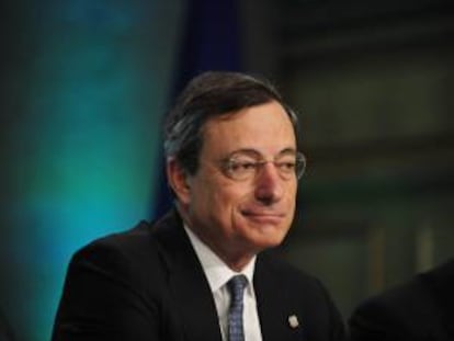 El presidente del Banco Central Europeo, Mario Draghi. EFE/Archivo
