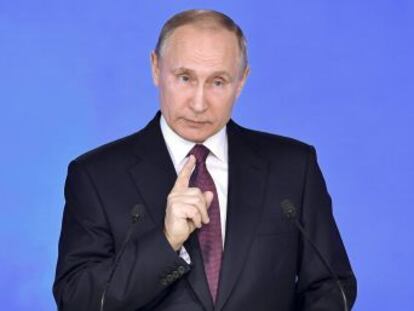 El discurso del presidente ruso ante la Duma no es tranquilizador para Occidente