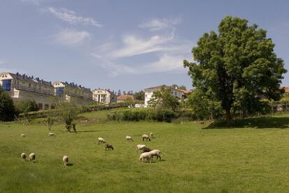Teo, en las proximidades de Santiago de Compostela, un municipio repartido en dos mitades: rural y urbana.

ANXO IGLESIAS
