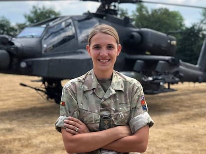  La oficial del Ejército Británico Hannah Graf.