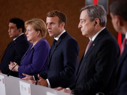 La comunidad internacional ha impulsado este viernes en París la celebración de elecciones "creíbles" en Libia en diciembre.