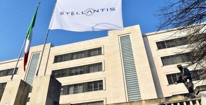 Planta Mirafiari de Stellantis, en Turín (Italia).