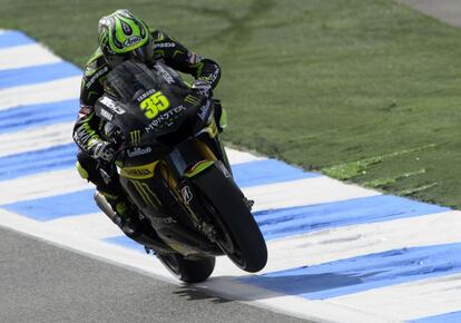 El piloto británico de Moto 3 de Yamaha, Cal Crutchlow