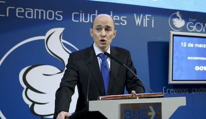 Jenaro Garc&iacute;a, consejero delegado de Gowex.