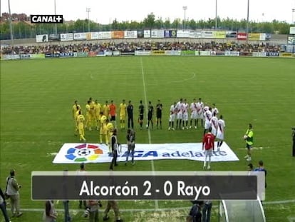 Alcorcón 2 - Rayo 0