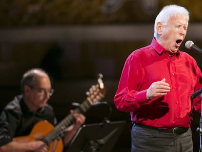 Raimon, ahir al Palau de la Música.