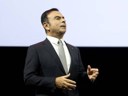 Carlos Ghosn, presidente de Renault y Nissan.