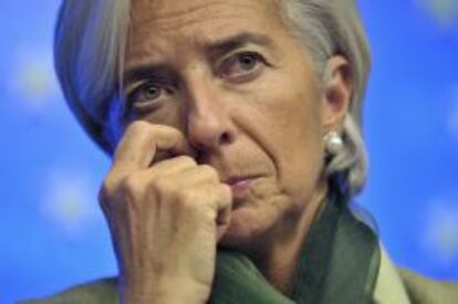 Christine Lagarde, directora del Fondo Monetario Internacional.