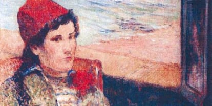 Una de los cuadros robados, 'Mujer ante una ventana abierta', de Paul Gauguin, de 1898.