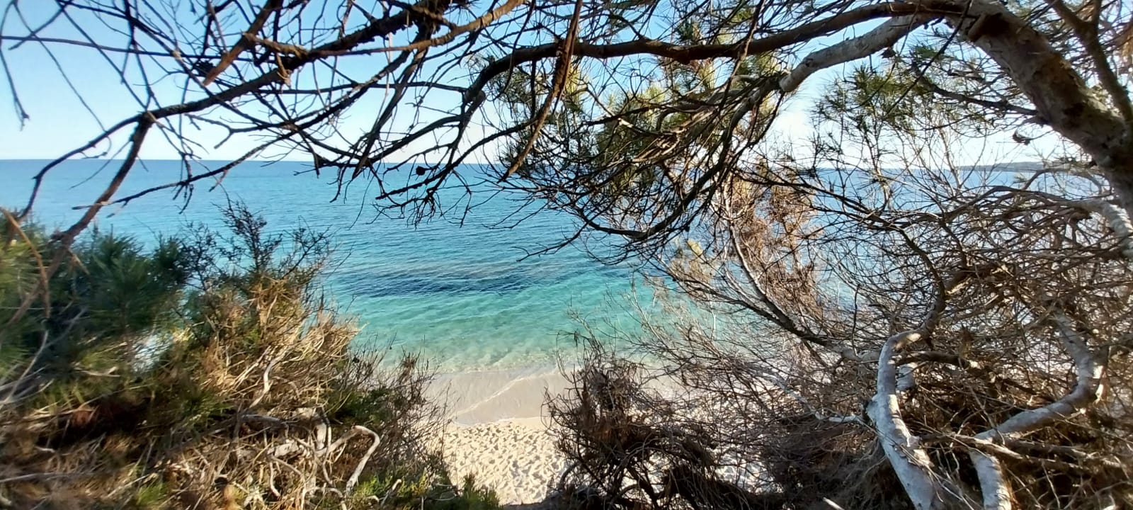 Una imagen de la playa de Migjorn en Formentera.