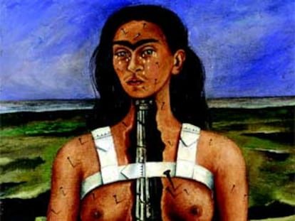 <i>La columna rota</i> (1944), de Frida Kahlo.